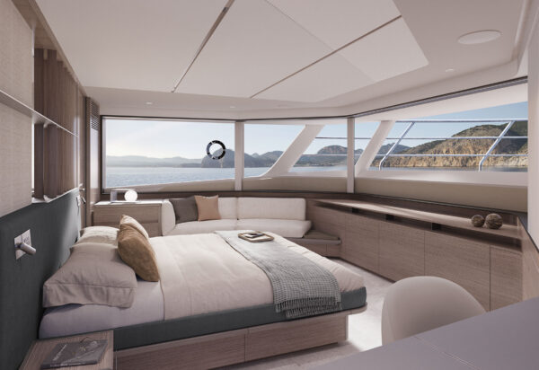 Princess Yachts X90 Owners Stateroom